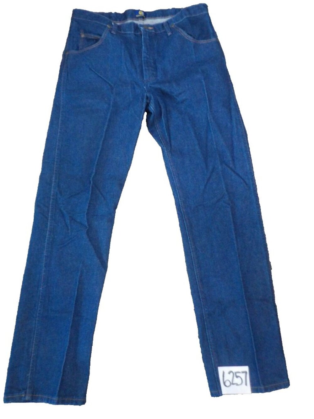 Wrangler Jeans Men's Size 36x34 Blue 47MWZ Regular Fit Dark Wash Denim Straight